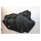 Vital Packs Black Travel Duffle Bag with Multiple Compartments