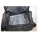 Vital Packs Black Travel Duffle Bag with Multiple Compartments
