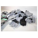 Collection of Various Winter Gloves and Mittens