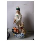 Collection of Chinese Porcelain Vases and Figurines