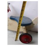 Vintage Wooden Duck Ride-On Toy