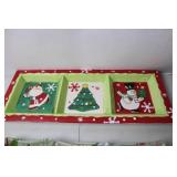 Holiday Themed Ceramic Serving Trays with Festive and Bird Designs