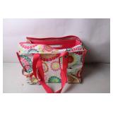 Colorful Multi-Pocket Tote Bag and Storage Bin Set