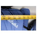 Blue Checkered Camping Sleeping Pad