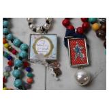 Collection of Colorful Beaded Necklaces with Unique Pendants