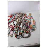 Collection of Colorful Beaded Necklaces with Unique Pendants