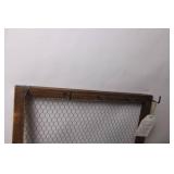 Rustic Wooden Wall-Mounted Jewelry Holder with Hooks