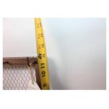 Rustic Wooden Wall-Mounted Jewelry Holder with Hooks