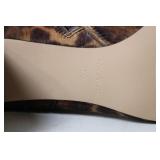 Nine West Leopard Print Ankle Boots, 7W