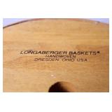 Vintage Longaberger Handwoven Basket from Dresden, Ohio USA