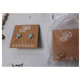 Assorted Plunder Jewelry Collection with Earrings and Necklace