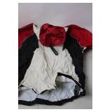 Harley-Davidson Red and Black Rain Poncho with Hood