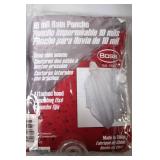 Harley-Davidson Red and Black Rain Poncho with Hood