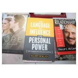 Collection of 9 Assorted Books - Novels and Self-Help