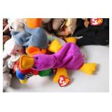 Collection of 50+ Beanie Babies and Collector