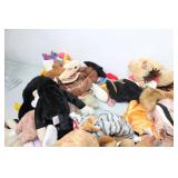 Collection of 50+ Beanie Babies and Collector