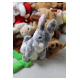 Collection of 50 TY Beanie Babies Assorted Animal Plush Toys