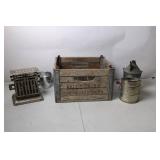 Collection of Vintage Kitchen and Dairy Farm Implements