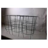 Set of 5 Metal Plant Support Cages