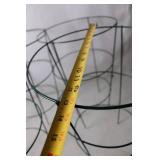 Set of 5 Metal Plant Support Cages