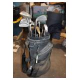 Complete Set of Dynacraft Golf Clubs with Bag