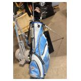Callaway Golf Club Set with Bag and Caddy Wagon Golf Cart