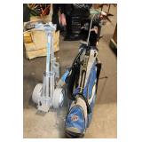 Callaway Golf Club Set with Bag and Caddy Wagon Golf Cart
