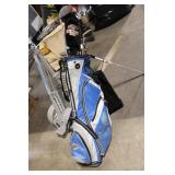Callaway Golf Club Set with Bag and Caddy Wagon Golf Cart