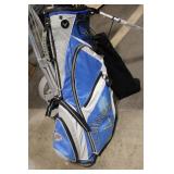 Callaway Golf Club Set with Bag and Caddy Wagon Golf Cart
