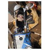 Callaway Golf Club Set with Bag and Caddy Wagon Golf Cart