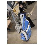 Callaway Golf Club Set with Bag and Caddy Wagon Golf Cart