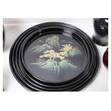 Collection of 6 Assorted Decorative Vases and Plates