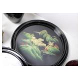 Collection of 6 Assorted Decorative Vases and Plates