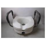 Equate Raised Toilet Seat with Armrests