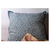 Chaps Home Queen Comforter and Pillow Set with Floral Design