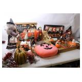 Halloween and Fall Decor Collection - Assorted Seasonal Decorations