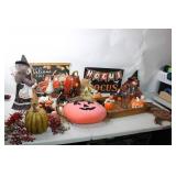 Halloween and Fall Decor Collection - Assorted Seasonal Decorations