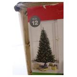 6.5 Ft Prelit Douglas Fir Artificial Christmas Tree