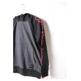 Calvin Klein Jeans Black and Gray Hoodie, Size M