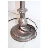 Elegant Decorative Table Lamp with Beaded Shade