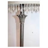 Elegant Decorative Table Lamp with Beaded Shade