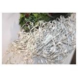 Set of Seasonal Artificial Floral Arrangements with Pine Cones and Berries