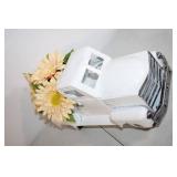 Decorative Vintage-Style Metal Truck with Floral Arrangement