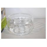 Prodyne Iced Dip 3-Piece Set with Stainless Steel Bowl and Acrylic Lower