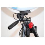 Adjustable LED Ring Light with Tripod and Phone Holder