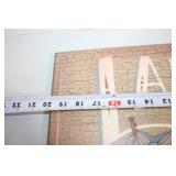 Vintage Laundry Sign with Rustic Design