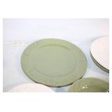 Colorful Stoneware Dinnerware Set - 25 Pieces, Mixed Bowls, Cups, and Plates