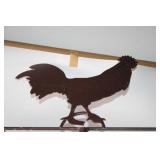 Vintage Rooster Weathervane Style Garden Plant Hangers