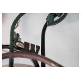 Vintage Rooster Weathervane Style Garden Plant Hangers