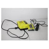 Ryobi 40V Lithium Battery Charger and Power Supply Set